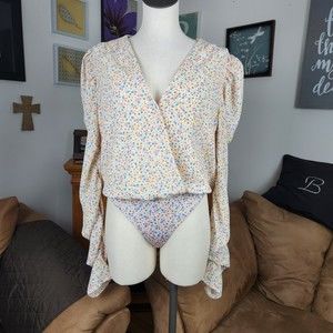 AFRM Bodysuit Modele Ditsy Floral Size XL